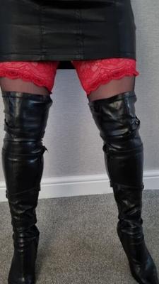 Bondage Boots Stockings