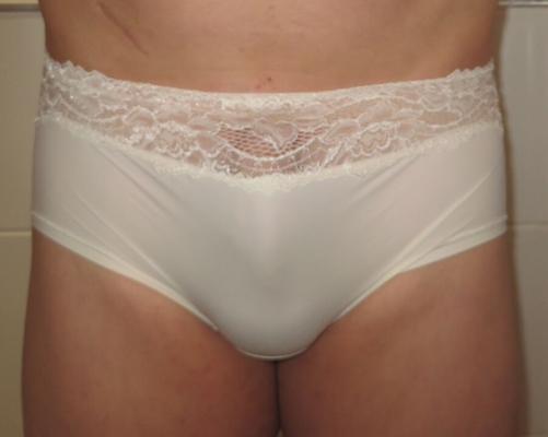 Cream panties