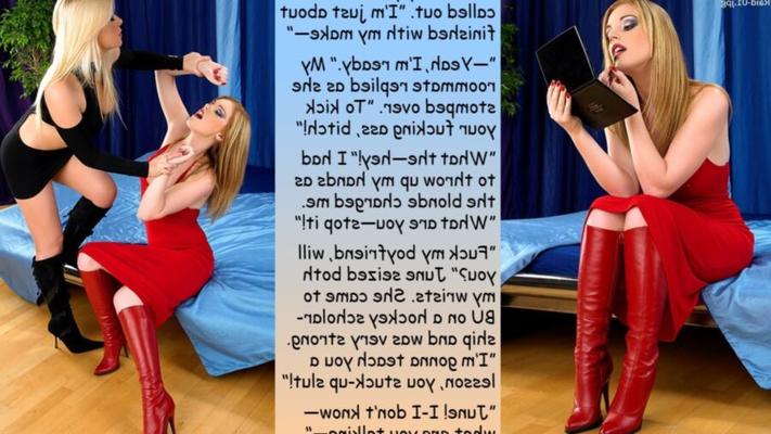 Captions: Bondage Quick Takes : Panty Raid