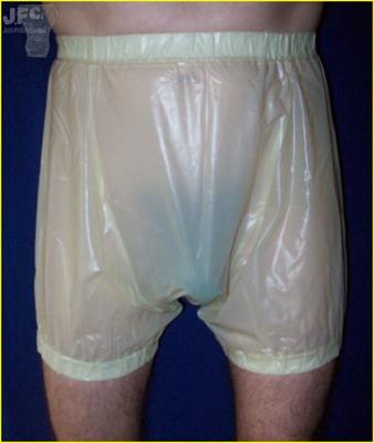 pantalon en plastique