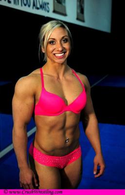 Marissa McThigh - Dominant Muscular Wrestler