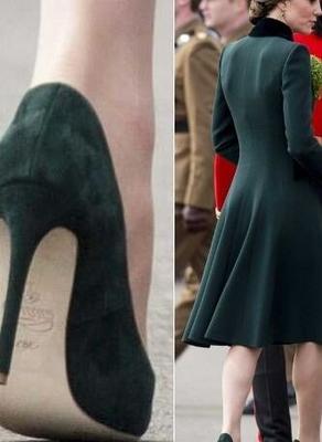 la prude Kate Middleton en talons hauts