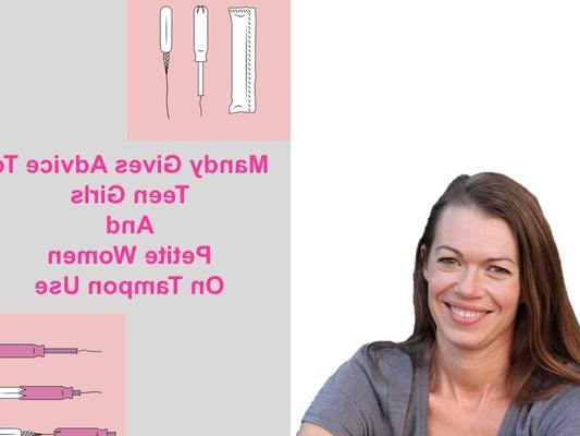 Mandy donne des conseils aux adolescentes et aux petites femmes sur l'utilisation des tampons