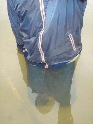 Meine nasse Regenjacke