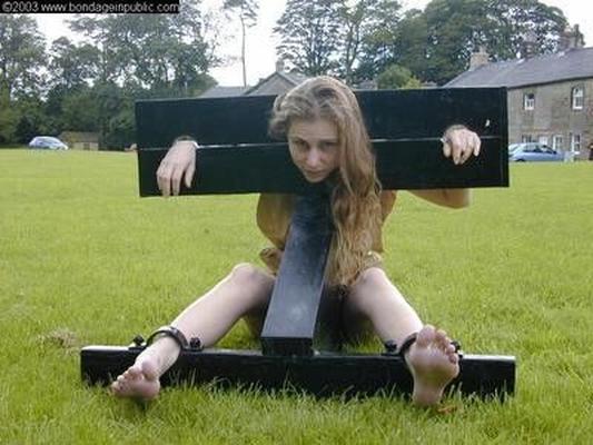 Pillory on the Lawn