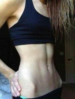 flat belly and hipbones make me crazy