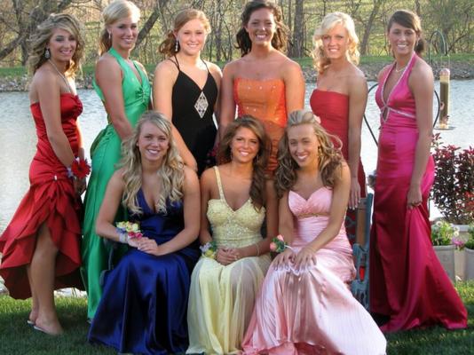 Dressed Up College Girls Non Nude