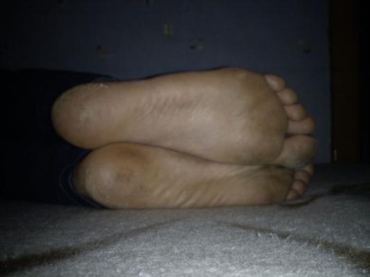 Dirty comments welcome -  yo girl smelly and rough soles