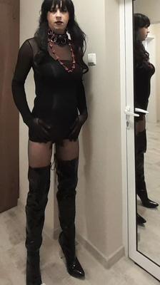 Black fetish sissy teasing