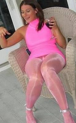 Colored pantyhose