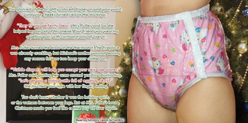 Christmas in Diapers! (Sissy, Crossdressing, Femdom)