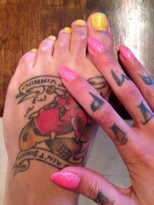 Bonnie Rotten Feet