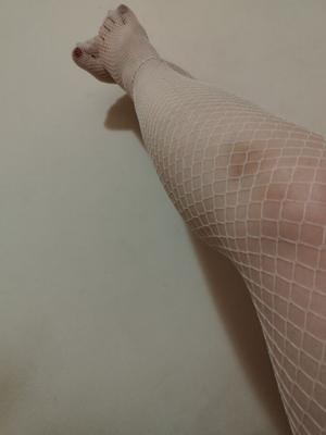 White fishnet