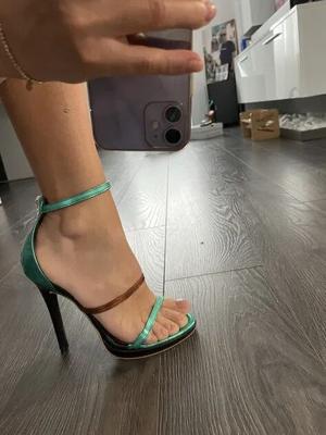 Beautiful feet in beautiful sandals