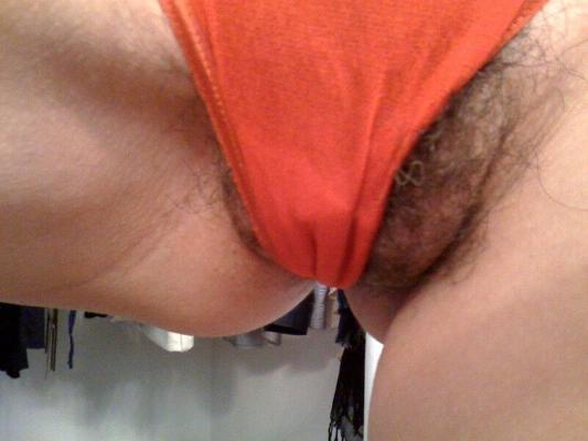 showing pubes