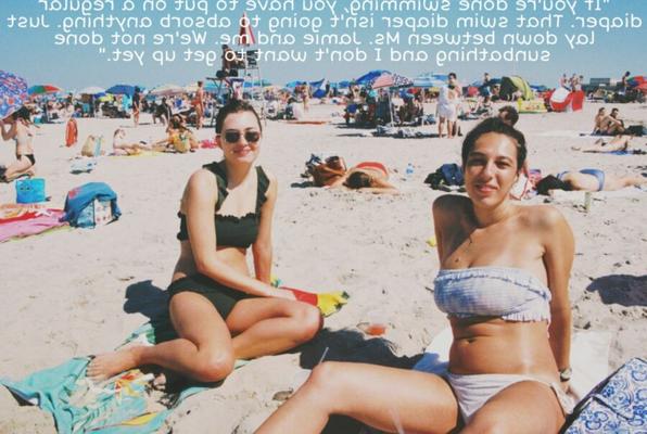 Viagem à praia [abdl, fralda, ejaculação precoce, amamentação]