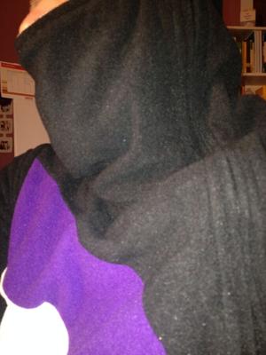 Black Purple Fleece