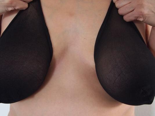 Femme Seins En Nylon