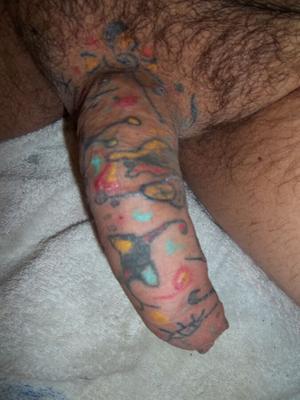 Genital-Tattoo