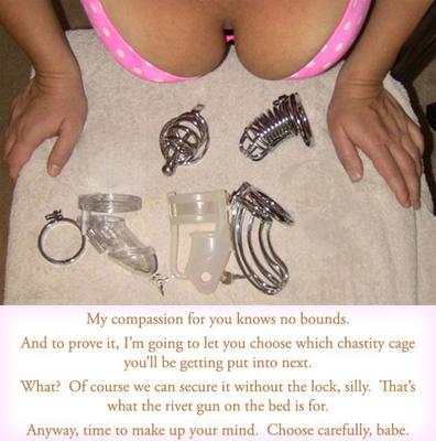 Chastity Captions XLVI (negación/permanente/futa)