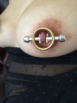 tits clamped