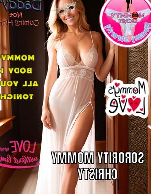 SORORITY MOMMY CHRISTY - Photos privées pour mon fils Vol.