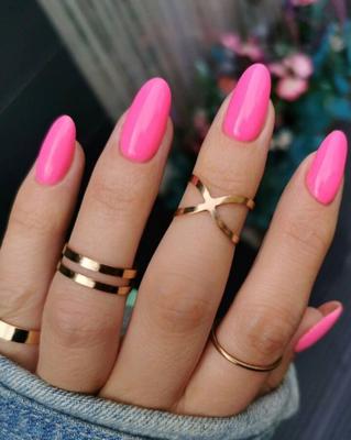 Sexy Pink Manicure