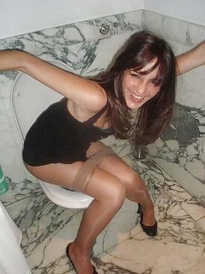 Pantyhose in WC