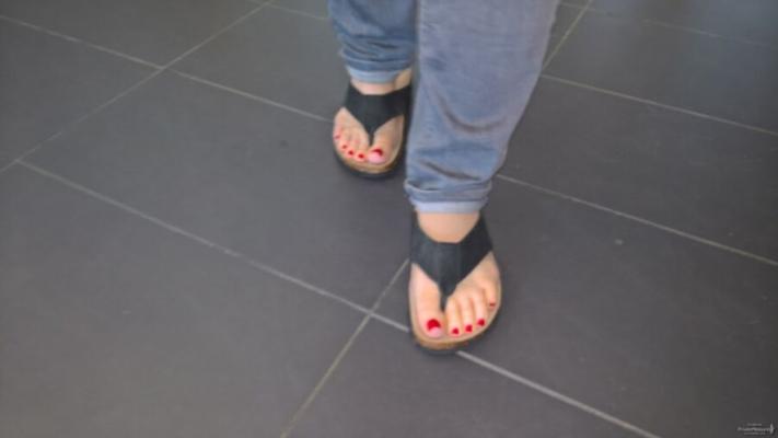 pieds nus