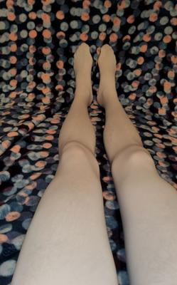 My New White Pantyhose