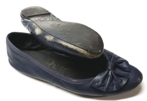 Wife's Blue Sam & Libby Ballet Flats