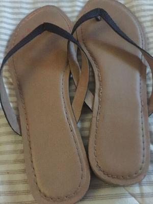 Briannas Leder-Flip-Flops