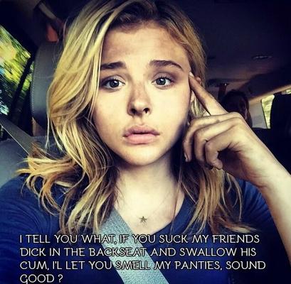 Chloe Moretz Femdom Captions