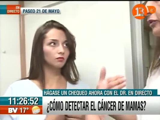 Chilean girl breast exam and mammogram