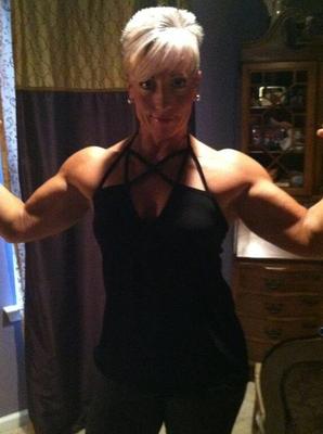 Mary Ann Wieckowski! Blonde Muscled Pixie!