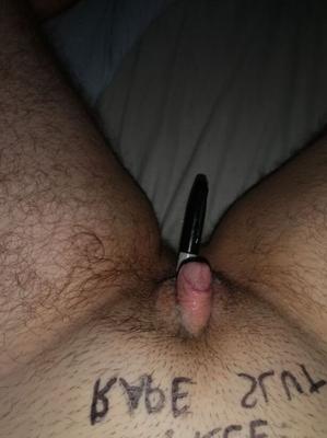 FTM perra volcada de semen - kik Transguy_sub