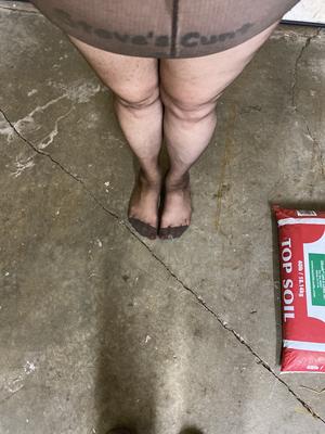 year old grandma tied in the garage