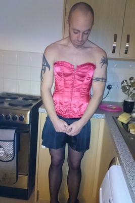 Sissy in satin