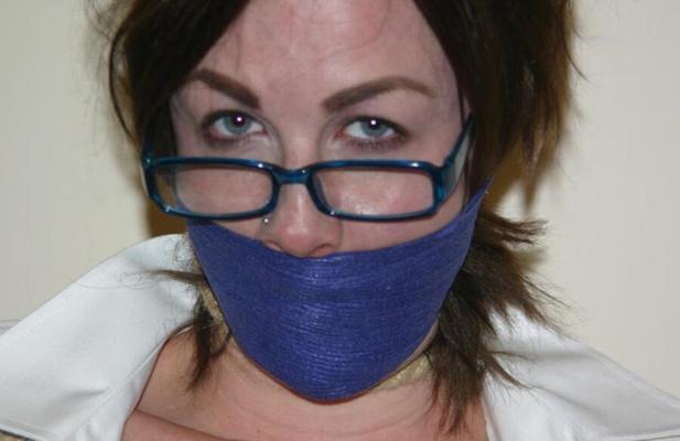 Gagged faces 008