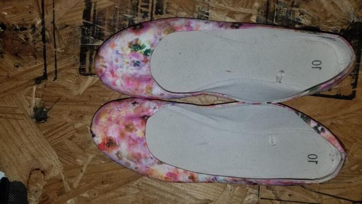 Time and Tru - Casual Ballet Flats -- Floral