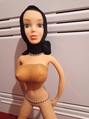 Sexy Big Tits Hijab Milf Doll