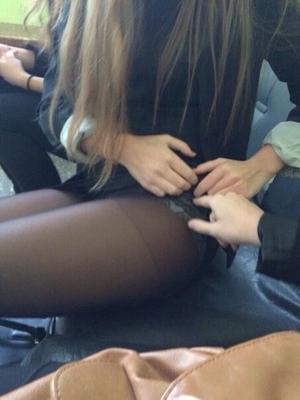 Filles en collants (Upskirt)