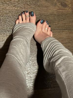 Milky white feet and soles goth edition