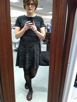 Sissy Shopping Changing room