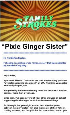 Pixie Ginger Schwester