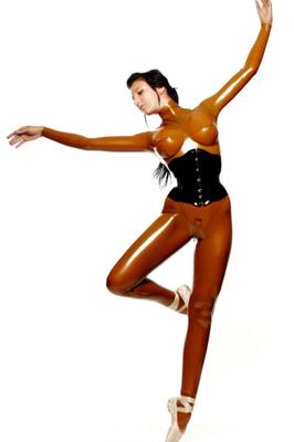 Shirley Zumer Ballerine En Latex