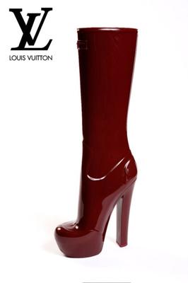 Botas de goma fetiche de Louis Vuitton