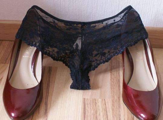 Wife&#;s panties & shoes