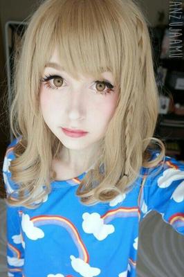 Anzujaamu Pequena Boneca Cosplay Foda-se