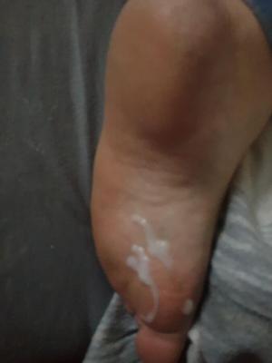 Cum on soles